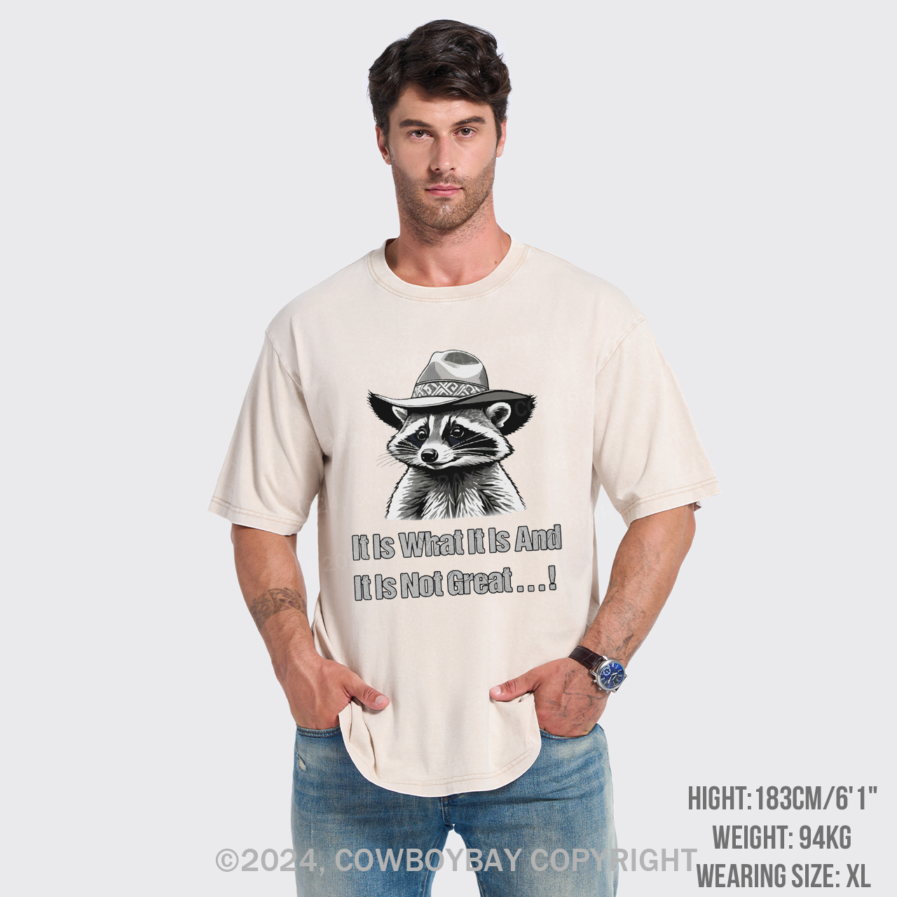 It Is What It Is And It Is Not Great Garment-dye Tees