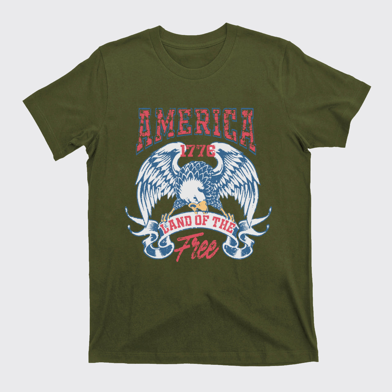 Independence Day-America Land Of The Free T-Shirts
