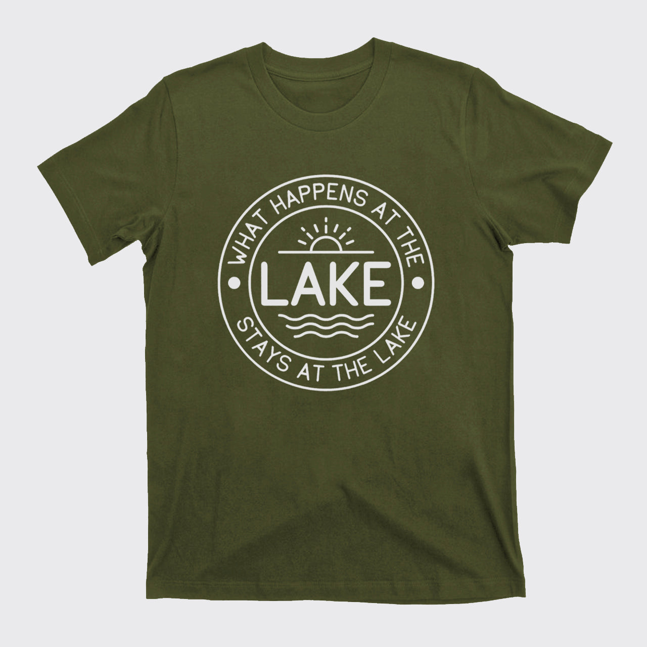 What Happens At The Lake Stays At The Lake T-Shirts