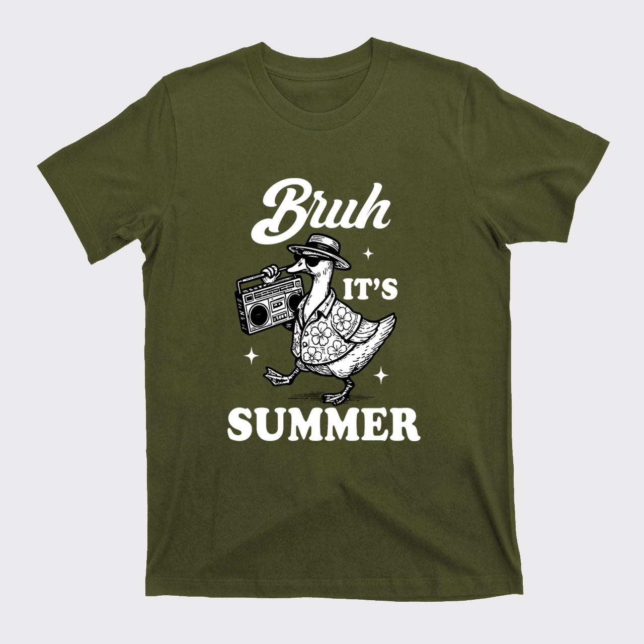 Funny Summer-It's Summer Goose T-Shirts