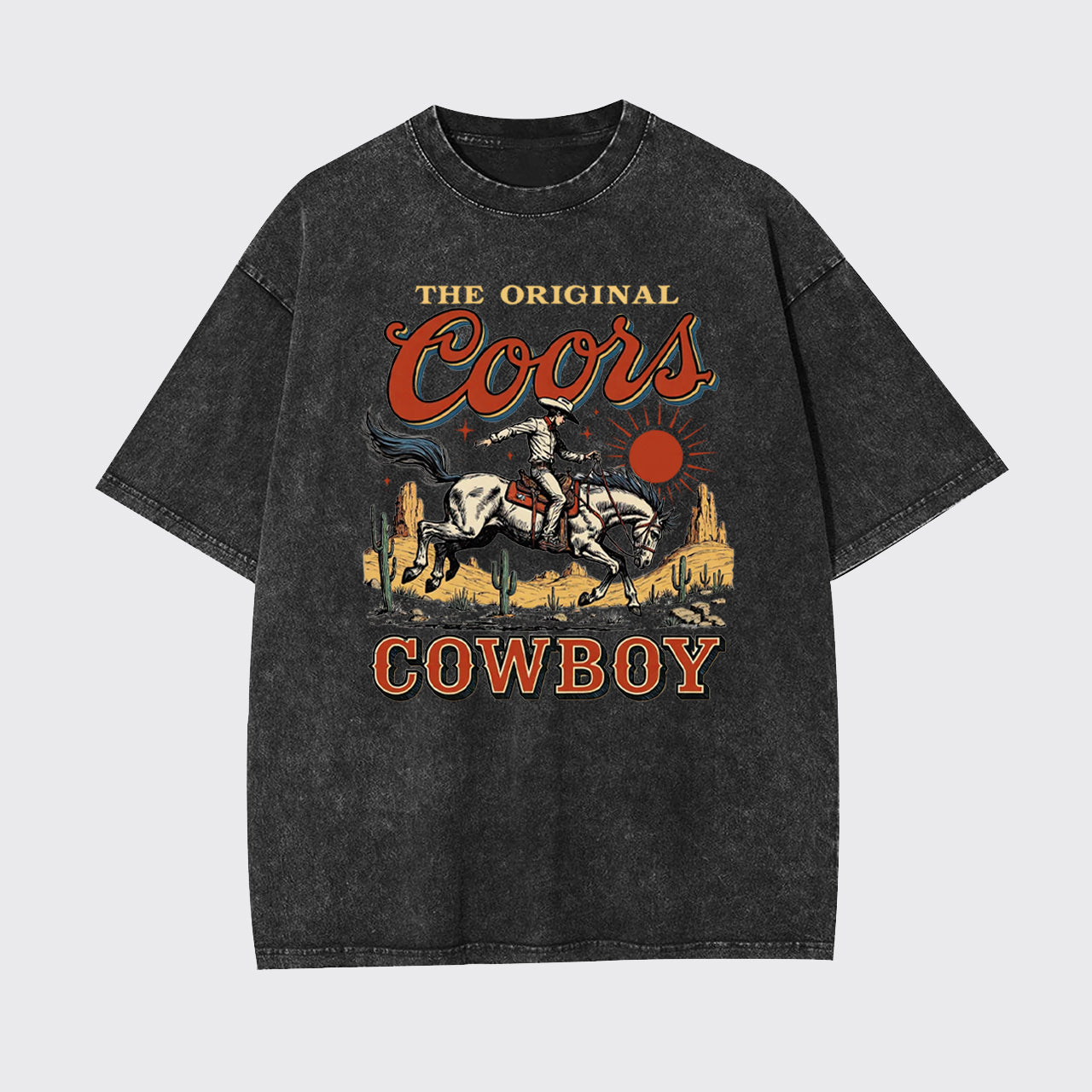 Vintage Wild West 90s Garment-dye Tees