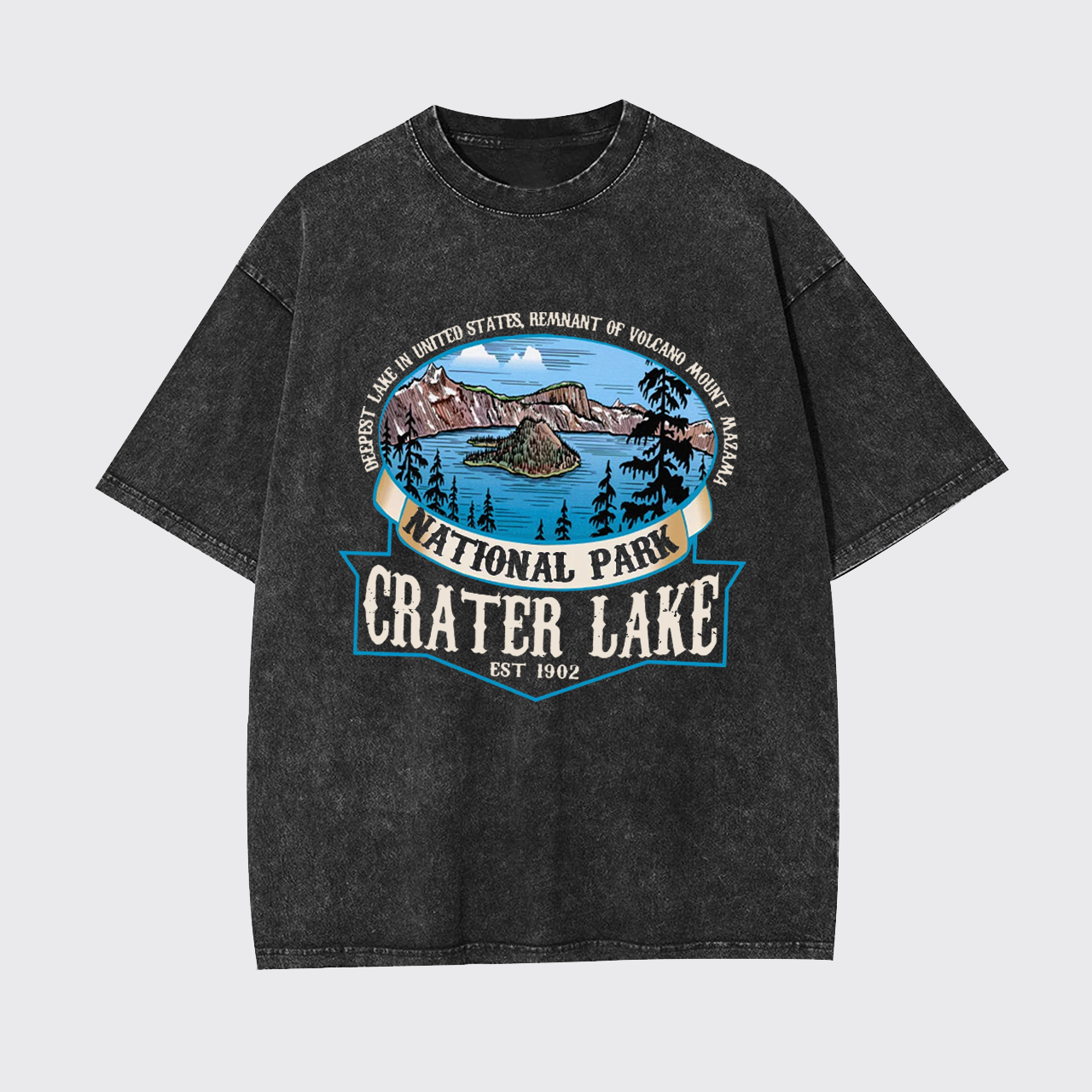 Crater Lake National Park Garment-dye Tees