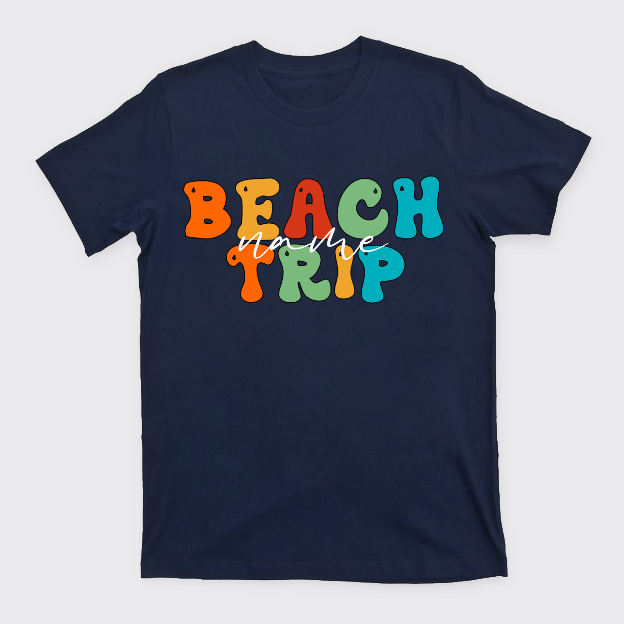 Personalized Name Beach Trip T-Shirts