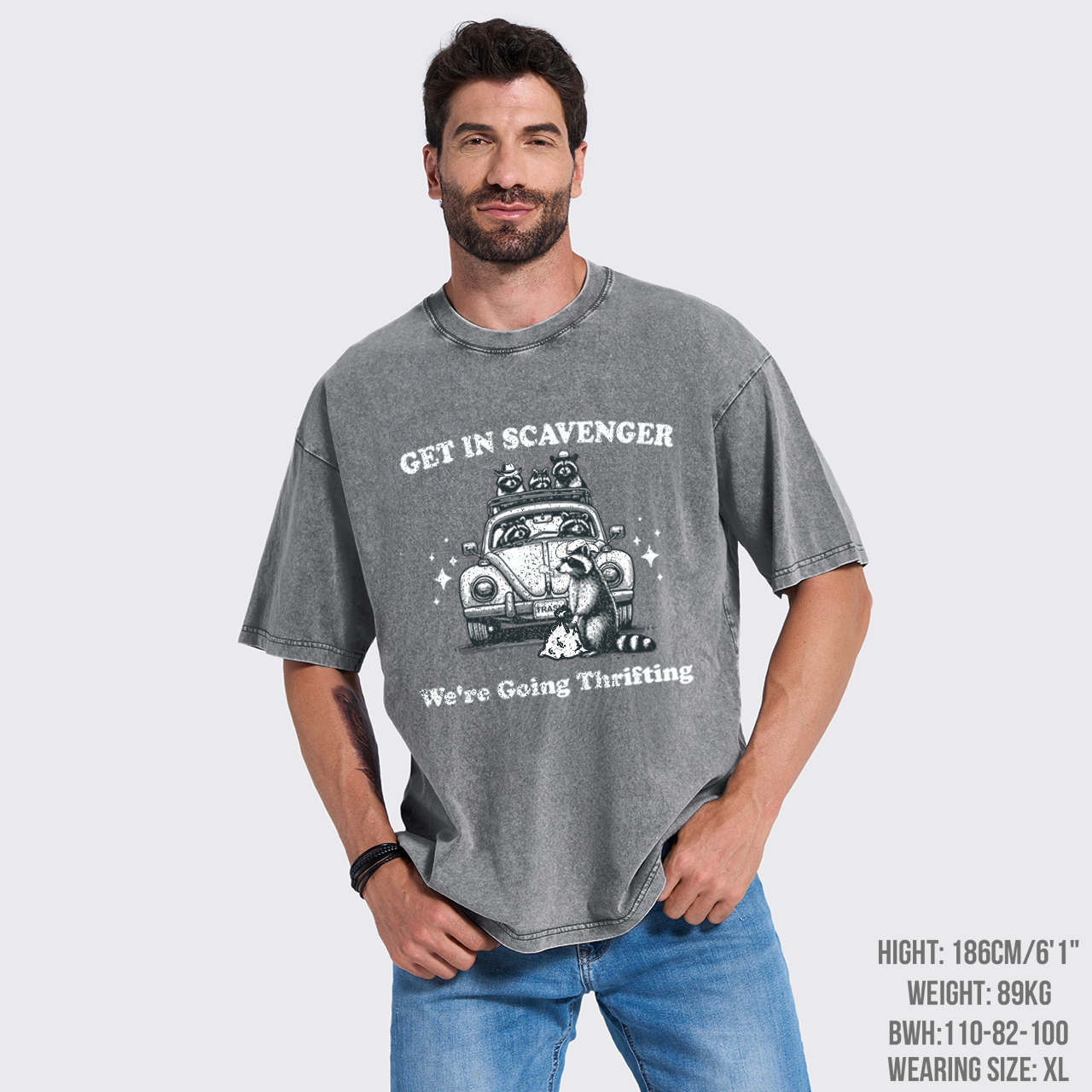 Get In Scavenger We're Going Thrifting Garment-dye Tees