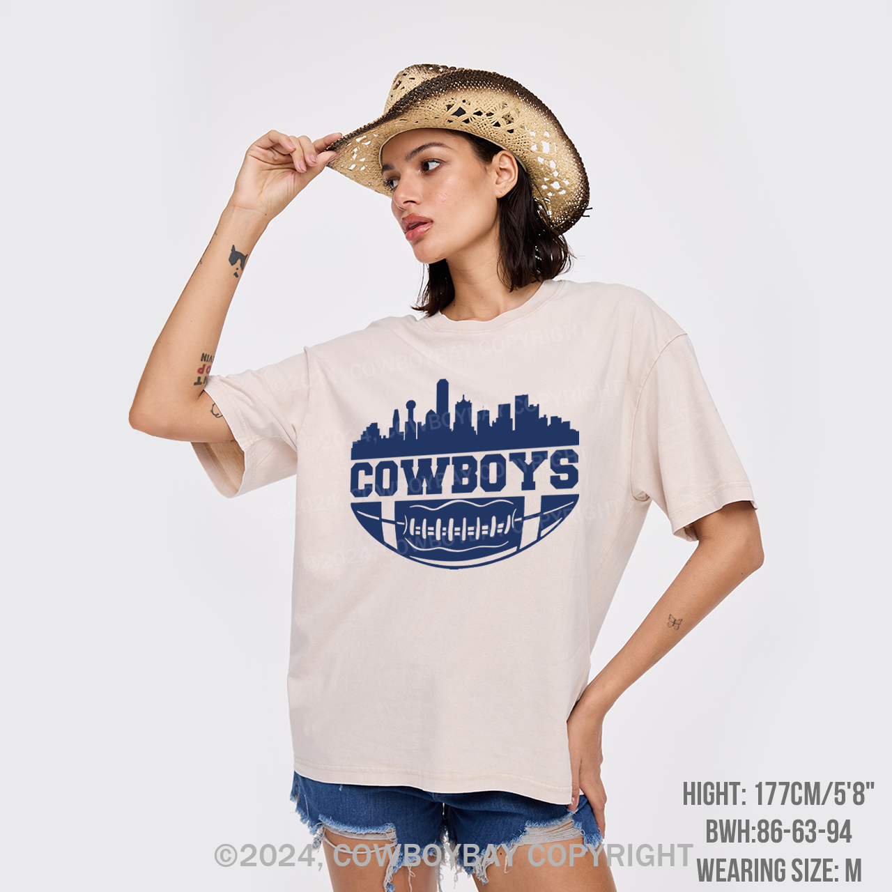 Cowboy City Garment-dye Tees
