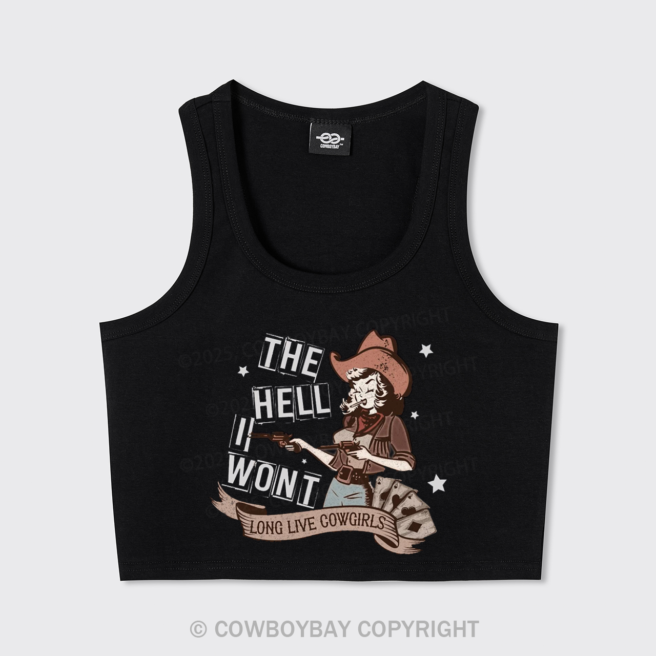 Vintage Country Cowgirl Tank Top