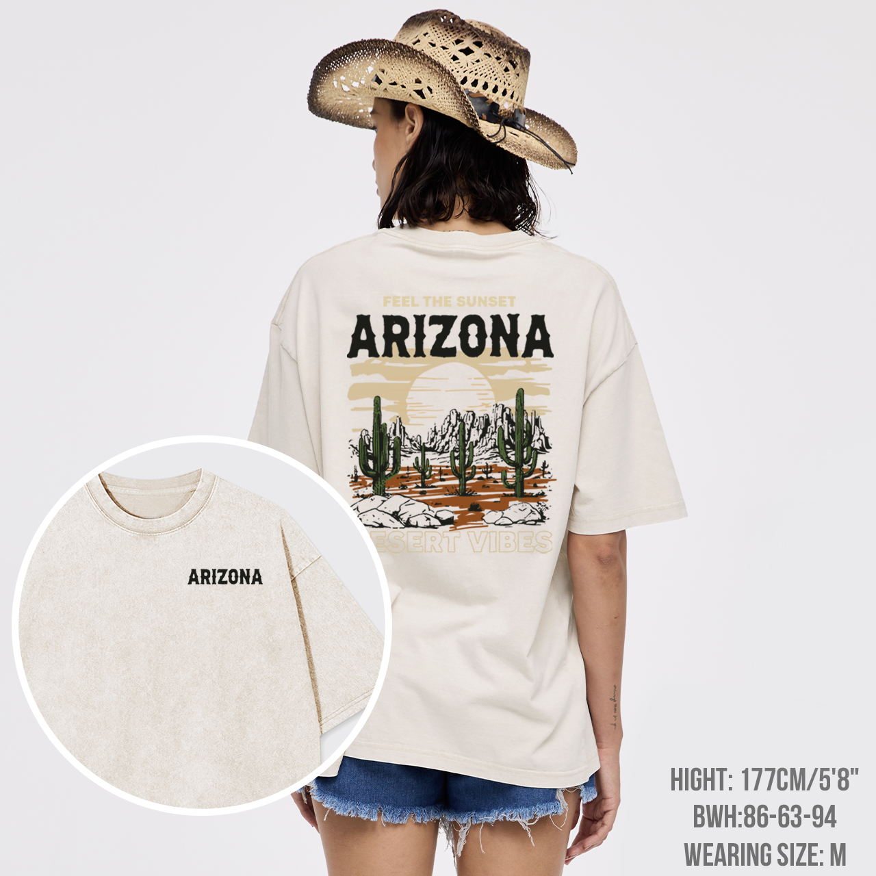 Feel the Sunset Arizona Garment-dye Tees