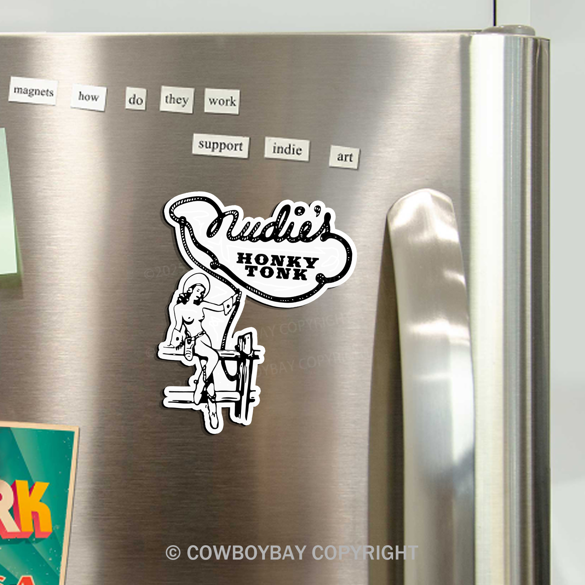 Nudie's Honky Tonk Fridge Magnet