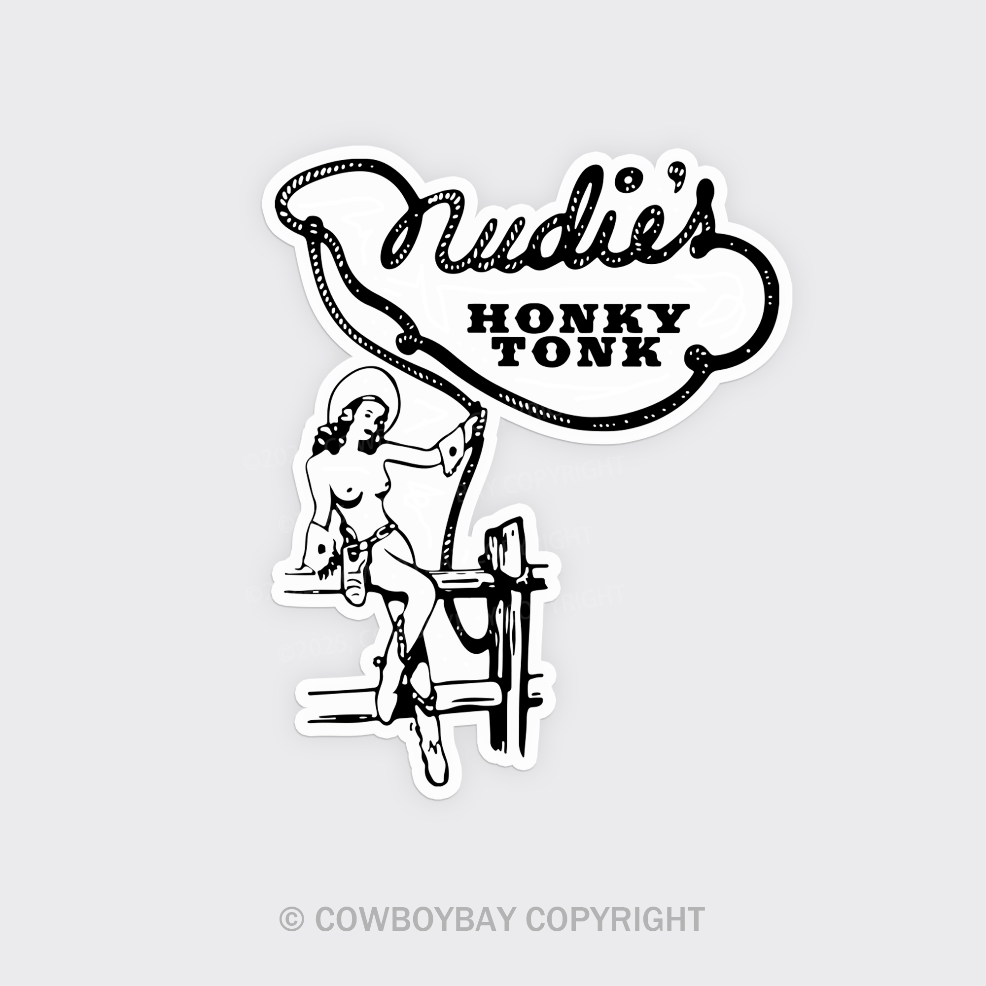 Nudie's Honky Tonk Fridge Magnet