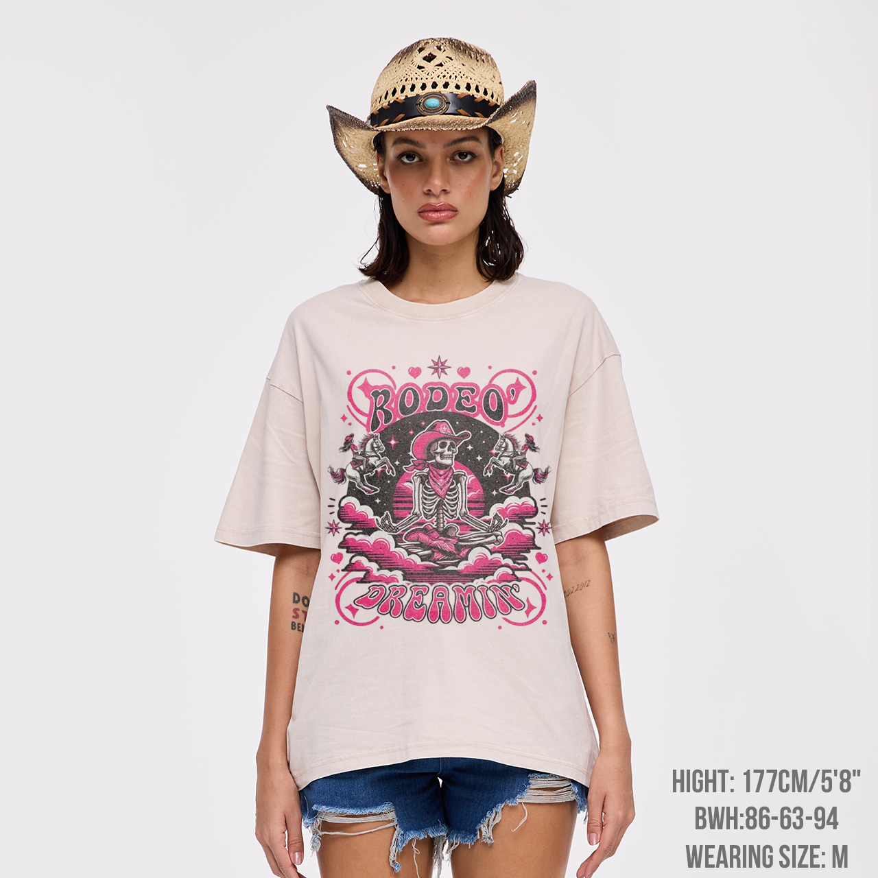 Rodeo Vintage Cowgirl Garment-dye Tees