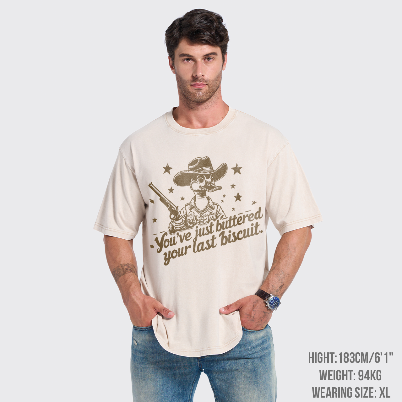 You Just Buttered Your Last Biscuit Garment-dye Tees