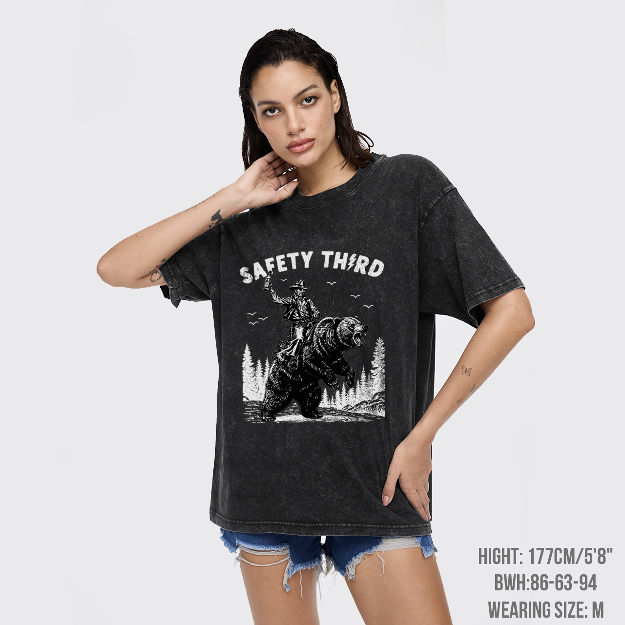 Safety Third Garment-dye Tees