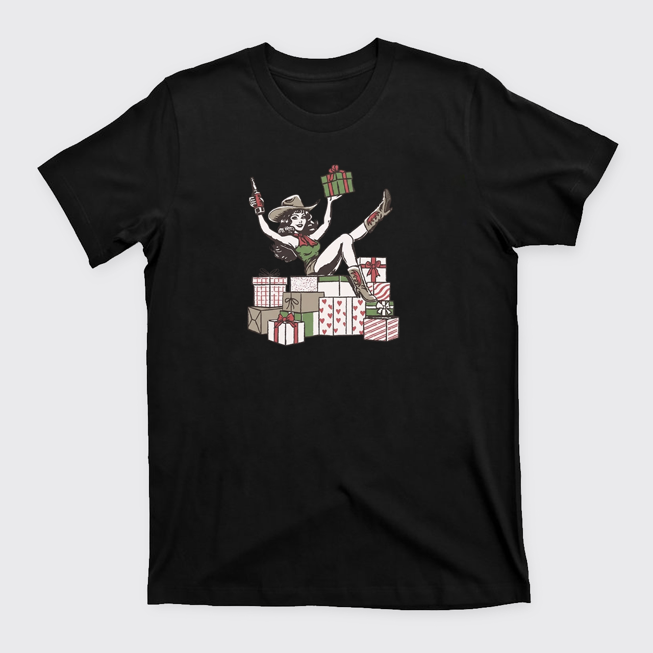 Cowgirl Christmas T-Shirts