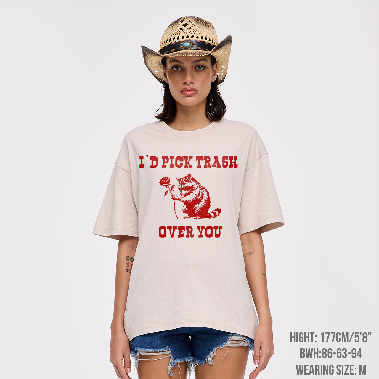 I'd Pick Trash Over You Garment-dye Tees