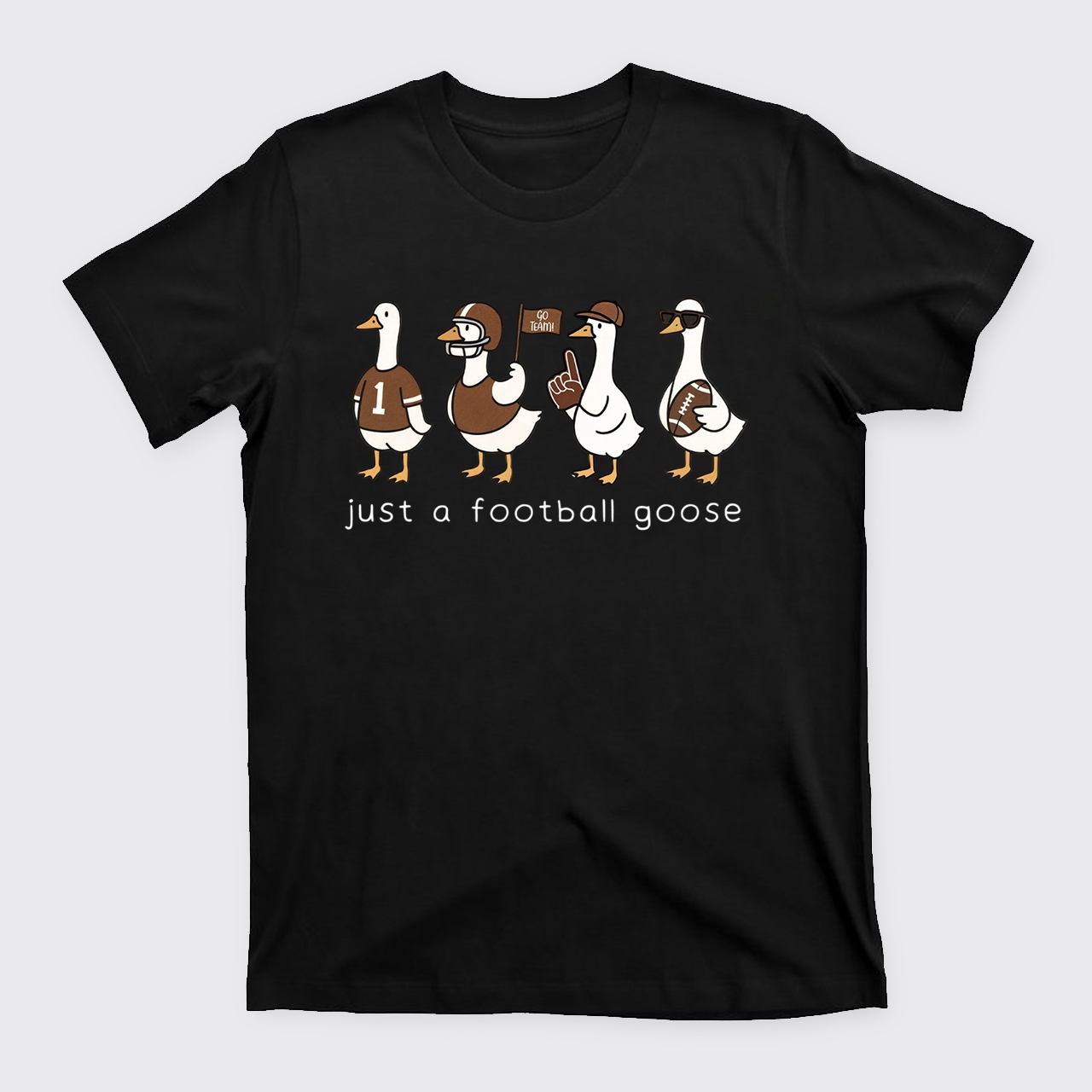 Silly Goose Football T-Shirts