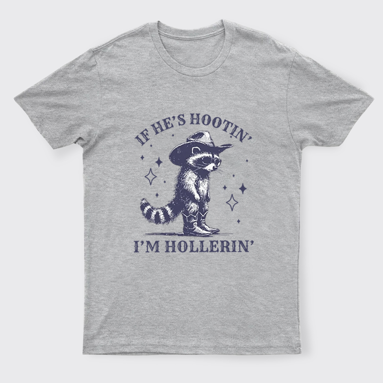 Funny Raccoon Matching Couples T-Shirts