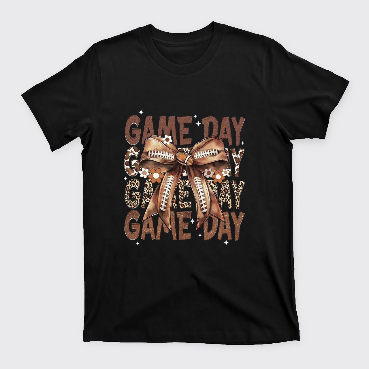  Football Bow T-Shirts