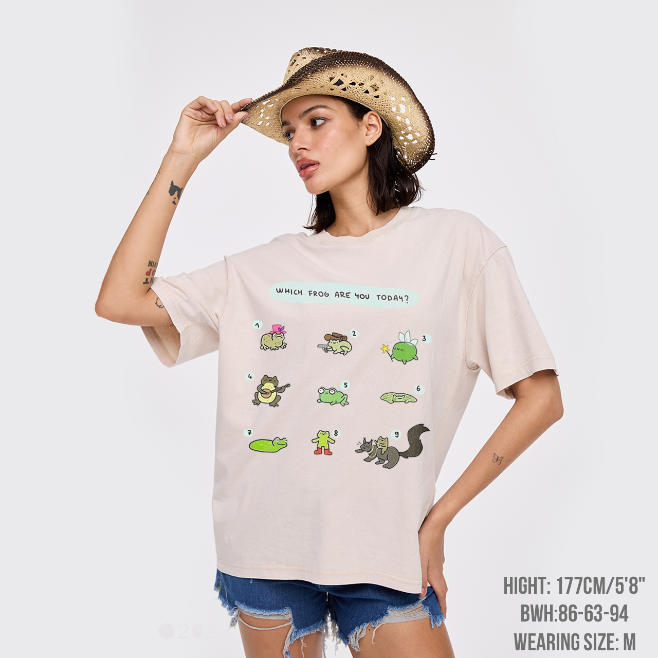 Which Frog Are You Today Garment-dye Tees