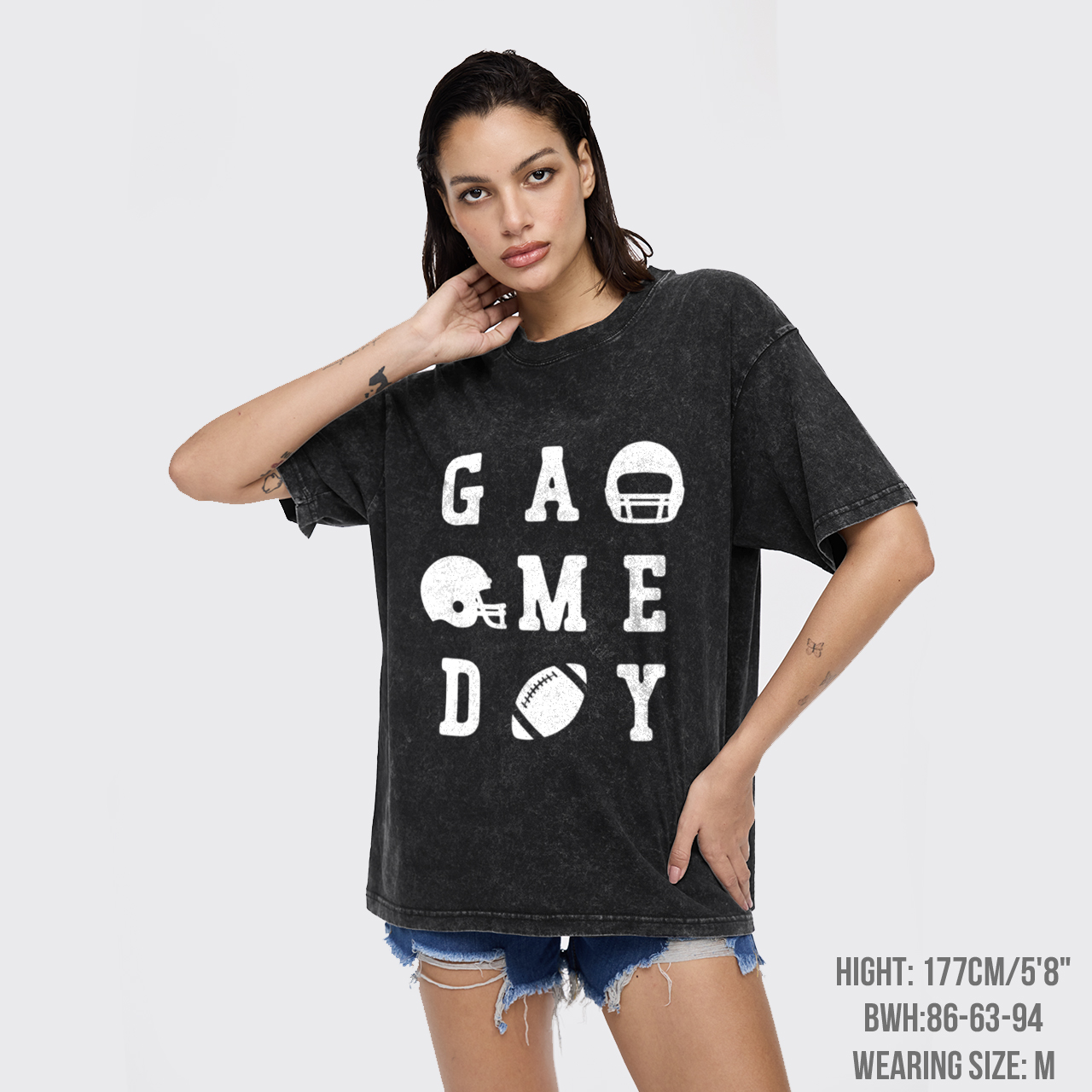 Game Day Football Season Garment-dye Tees