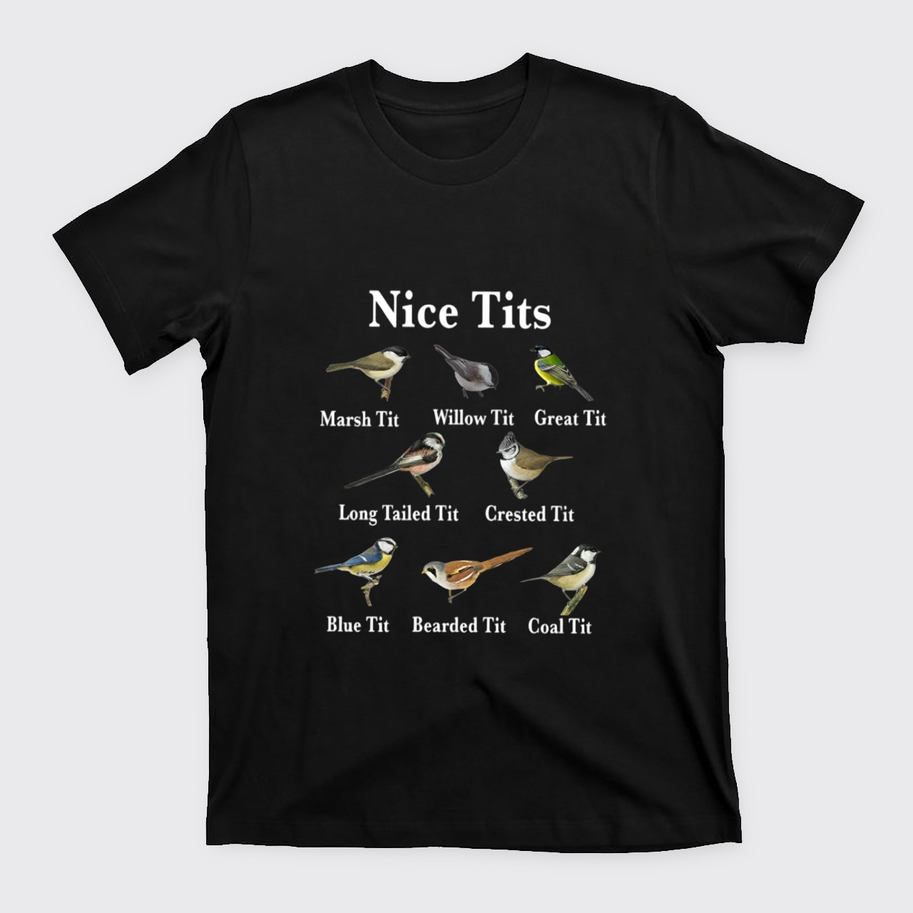 Funny Bird Tits T-Shirts