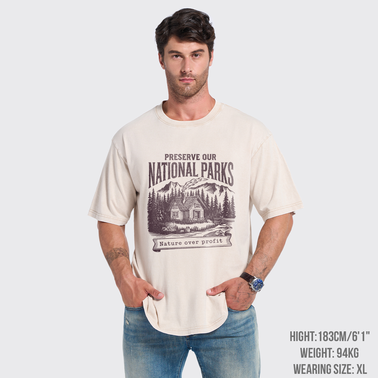 Vintage National Parks Garment-dye Tees