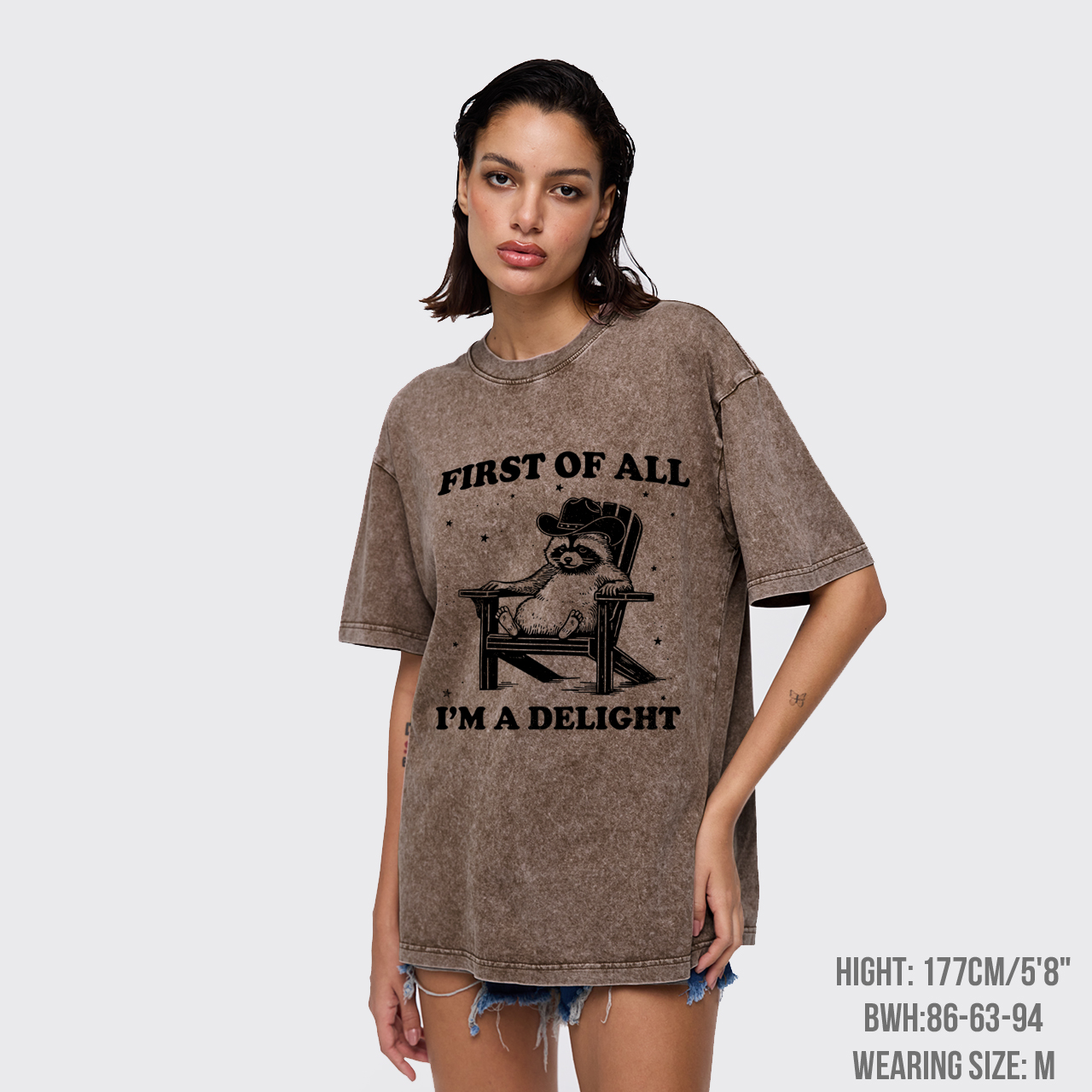 First of All I'm a Delight Garment-dye Tees