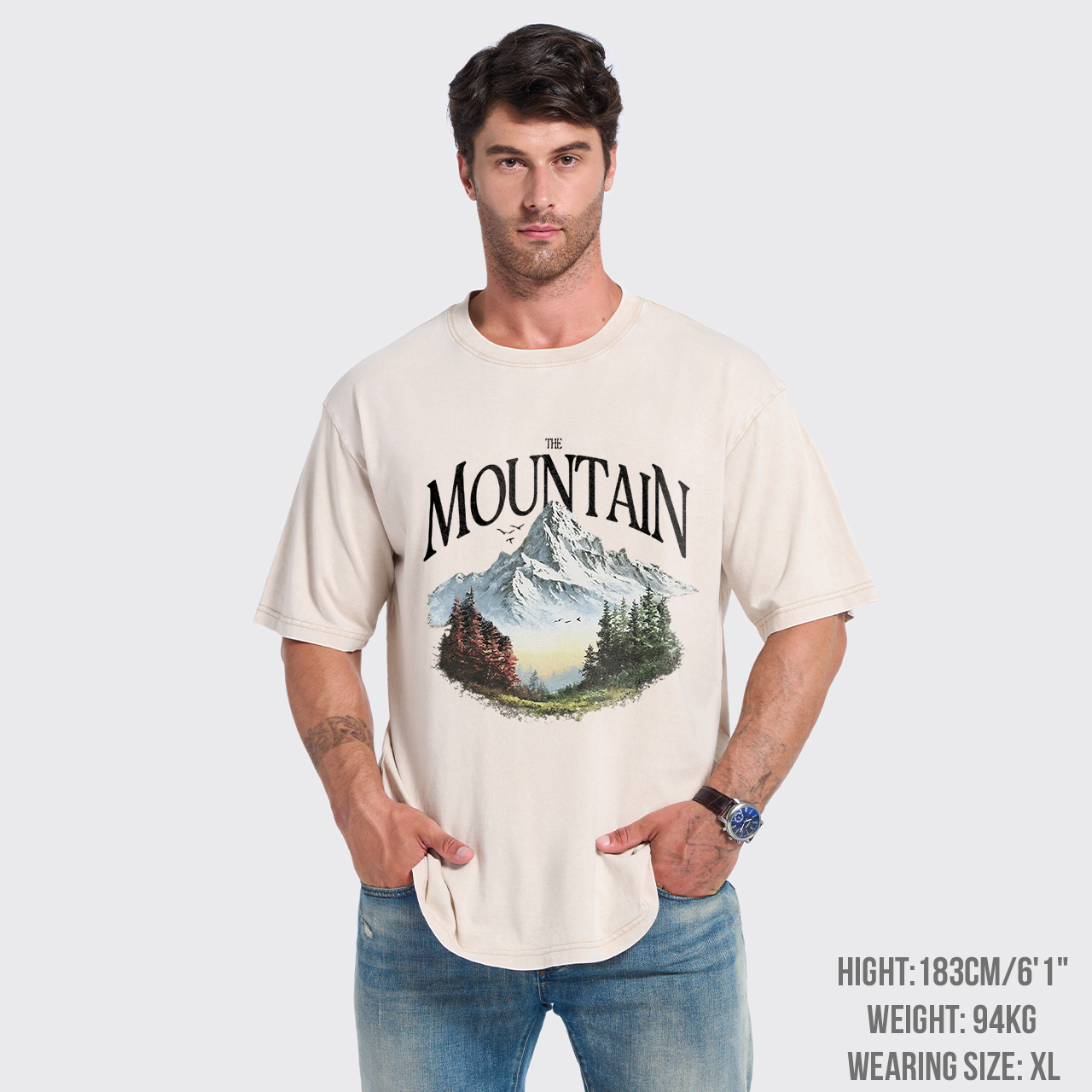 The Mountain Garment-dye Tees