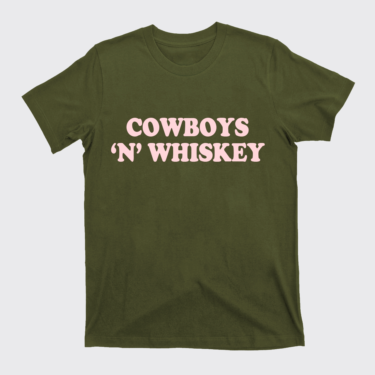Cowboys And Whiskey T-Shirts