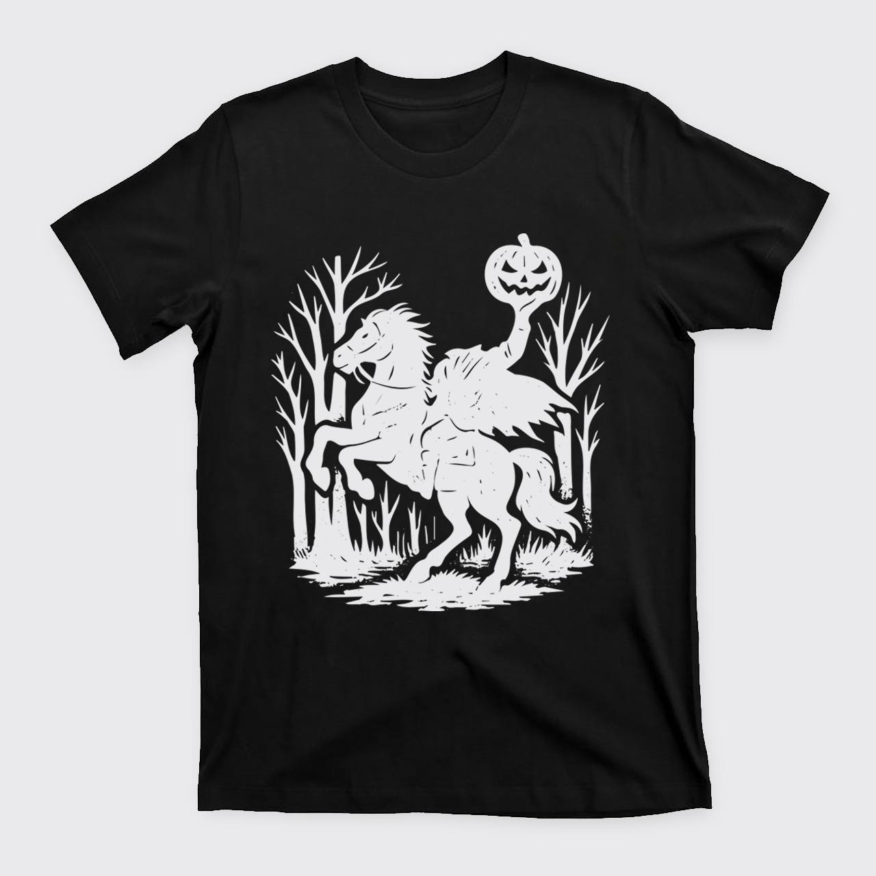 Halloween Scary Headless Horseman T-Shirts