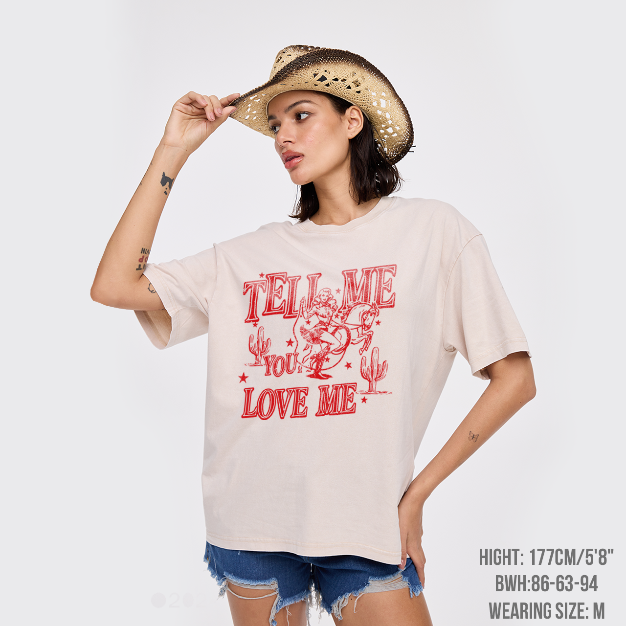 Western Country Concert Garment-dye Tees