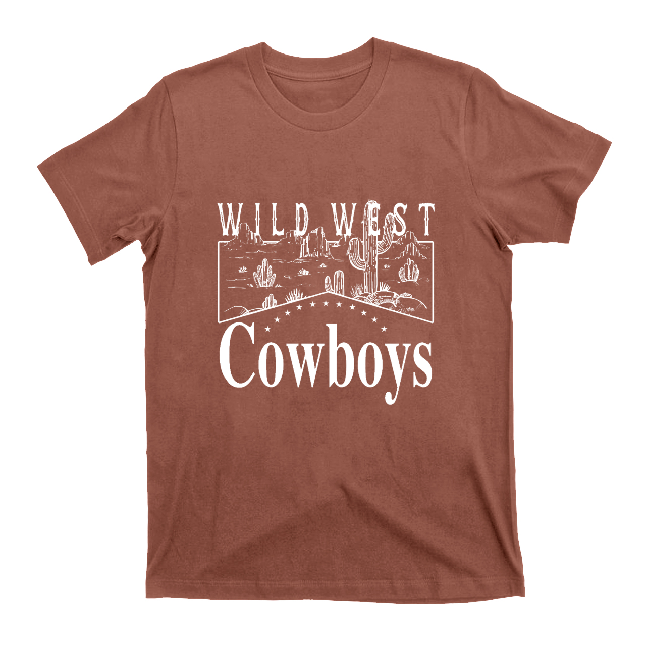 Wild West Desert Cactus Cowboys  T-Shirts
