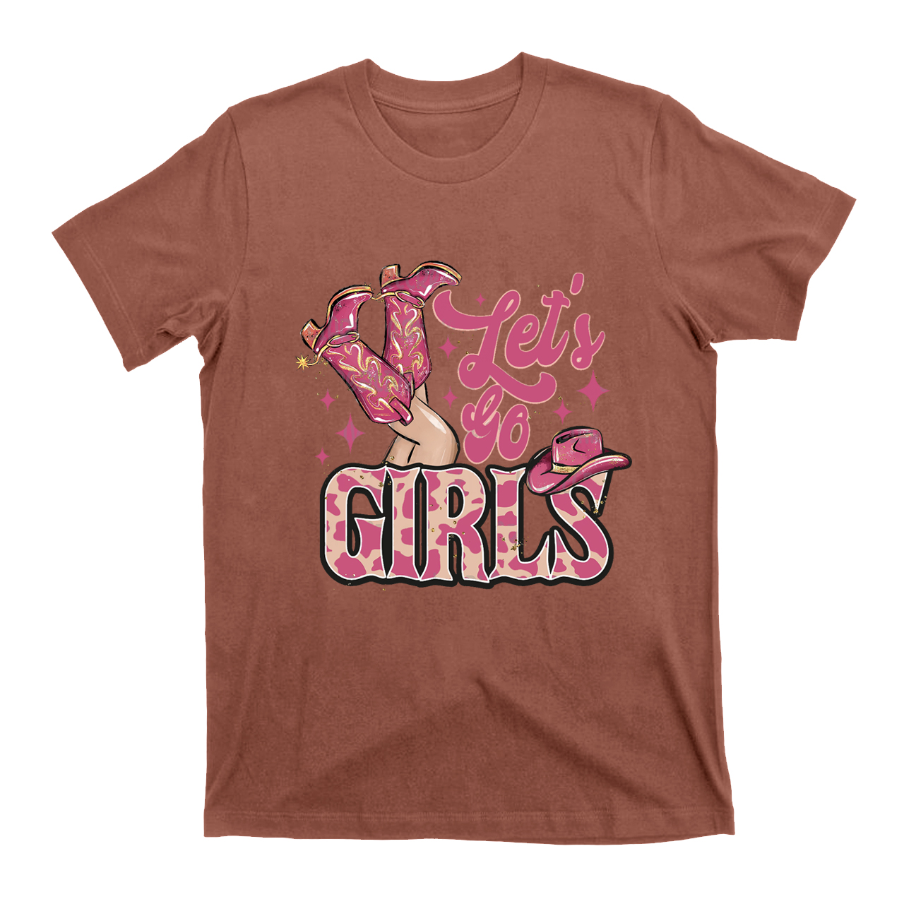 Let's Go Girls Westner Cowgirl  T-shirt