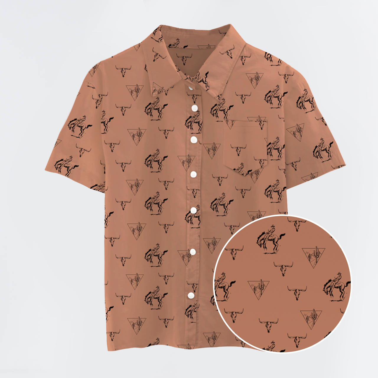 Desert Dream Cowboy Western Button Up Shirts