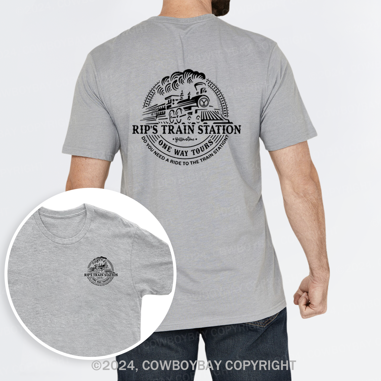 Rip's Train Station T-Shirts