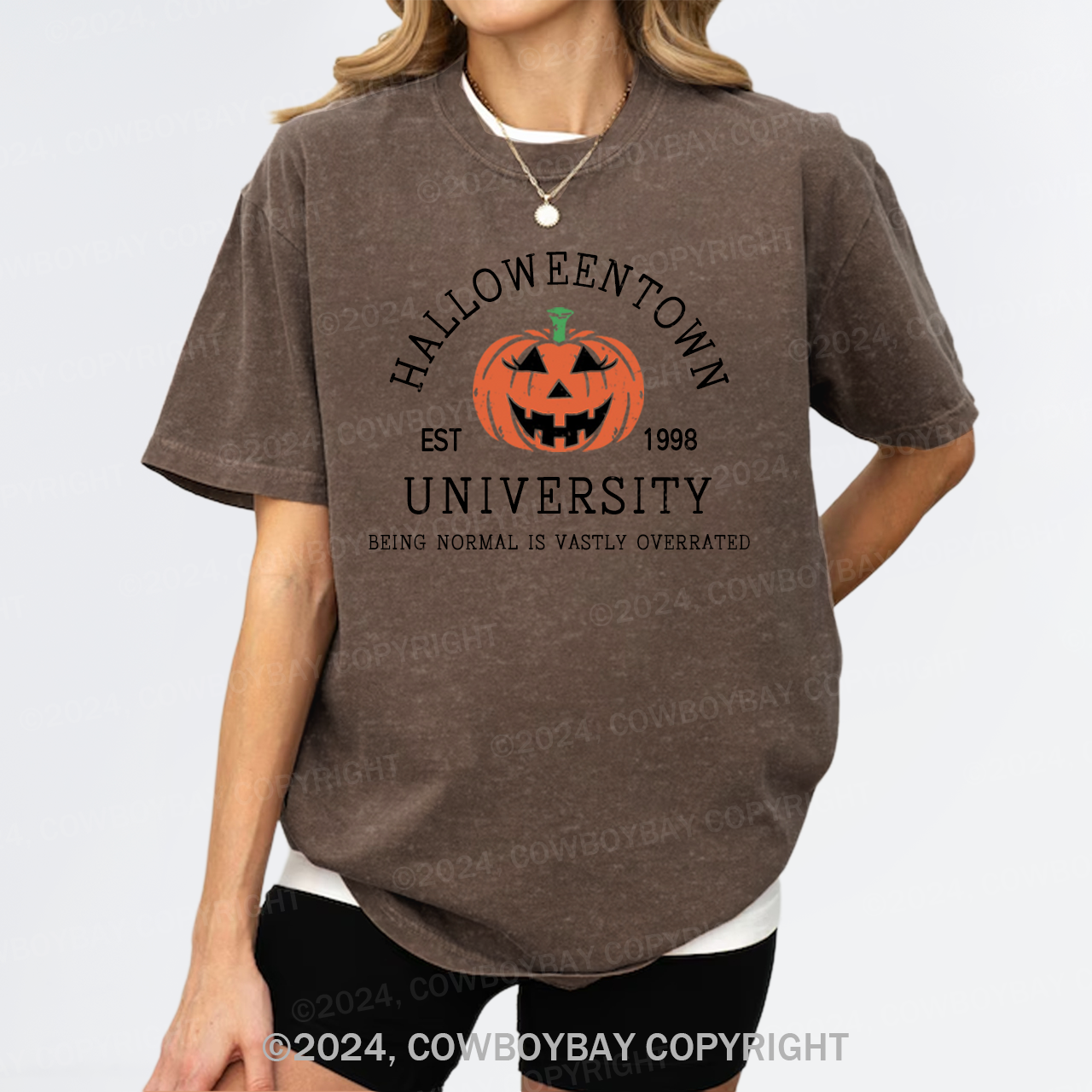 Halloween Town Est.1998 Garment-dye Tees