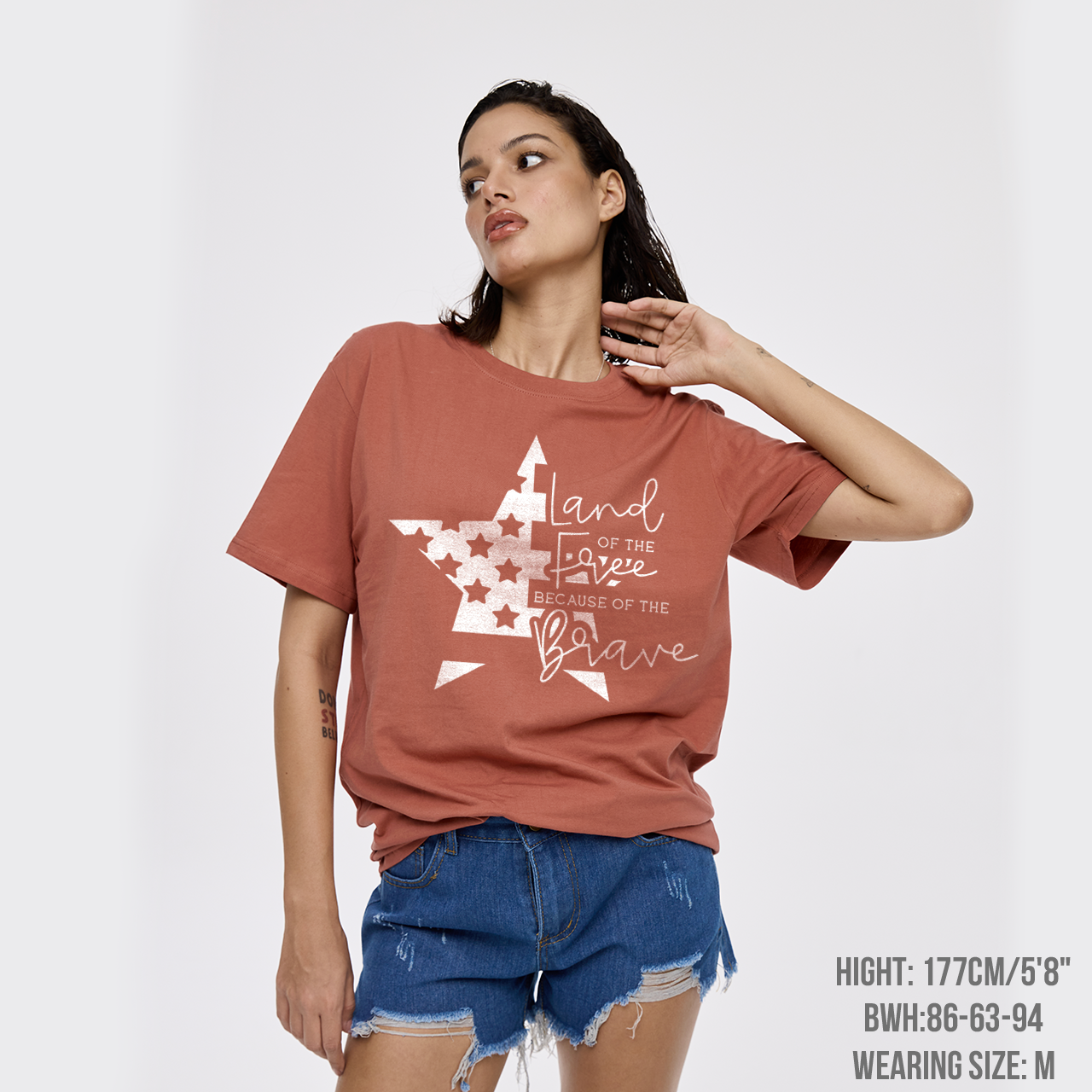 4th Of July-American Flag Star T-Shirts