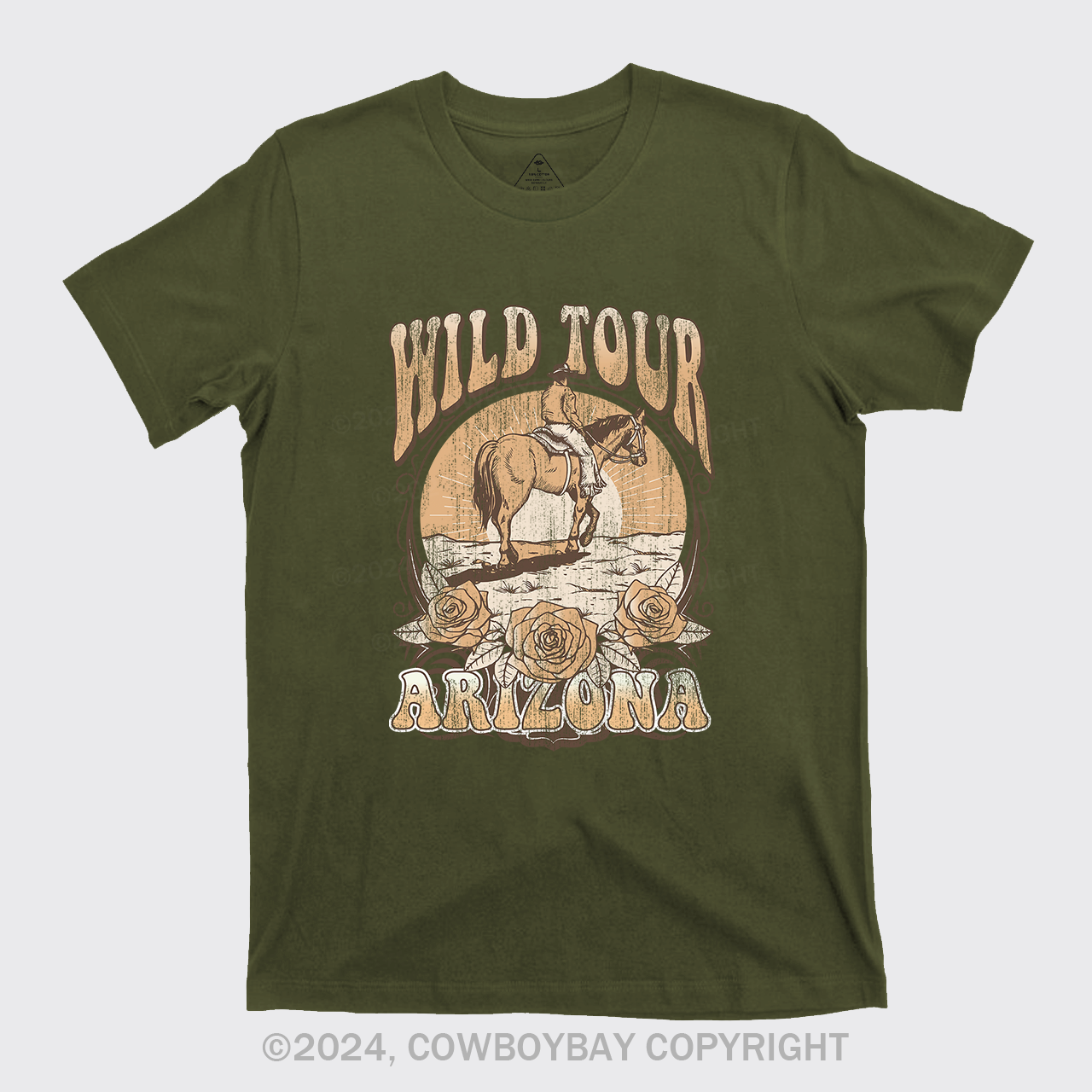 Wild Tour Arizona Cowboy T-Shirts