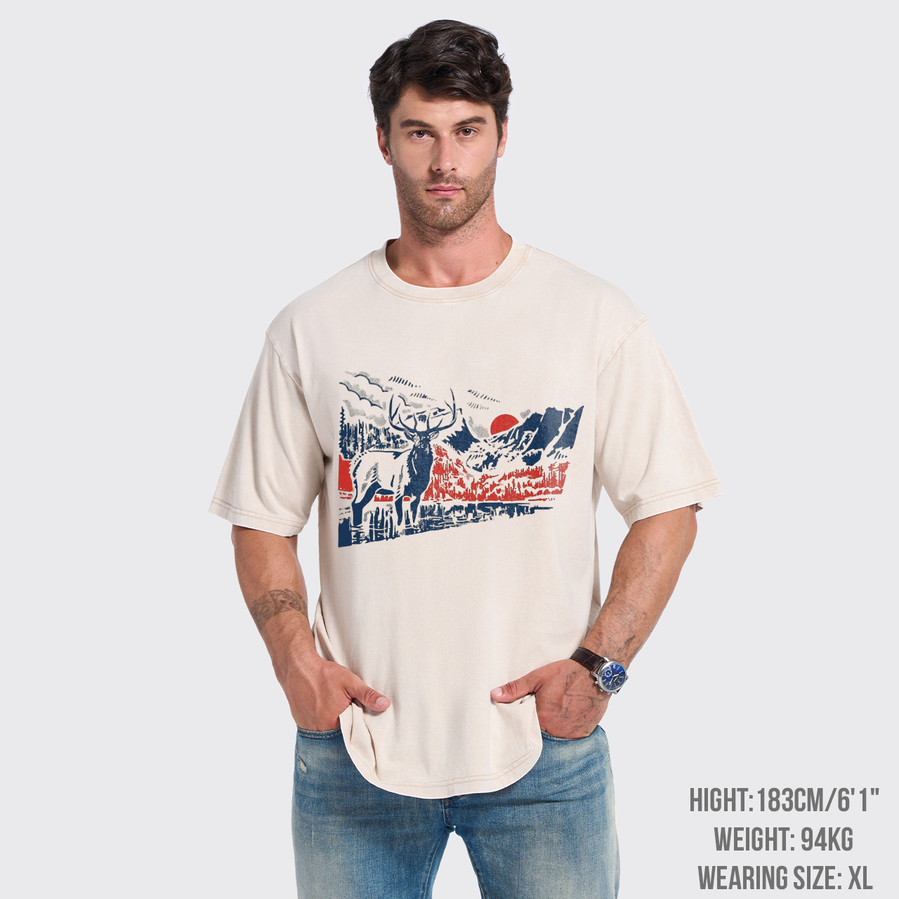 Cowboy Wilderness Garment-dye Tees