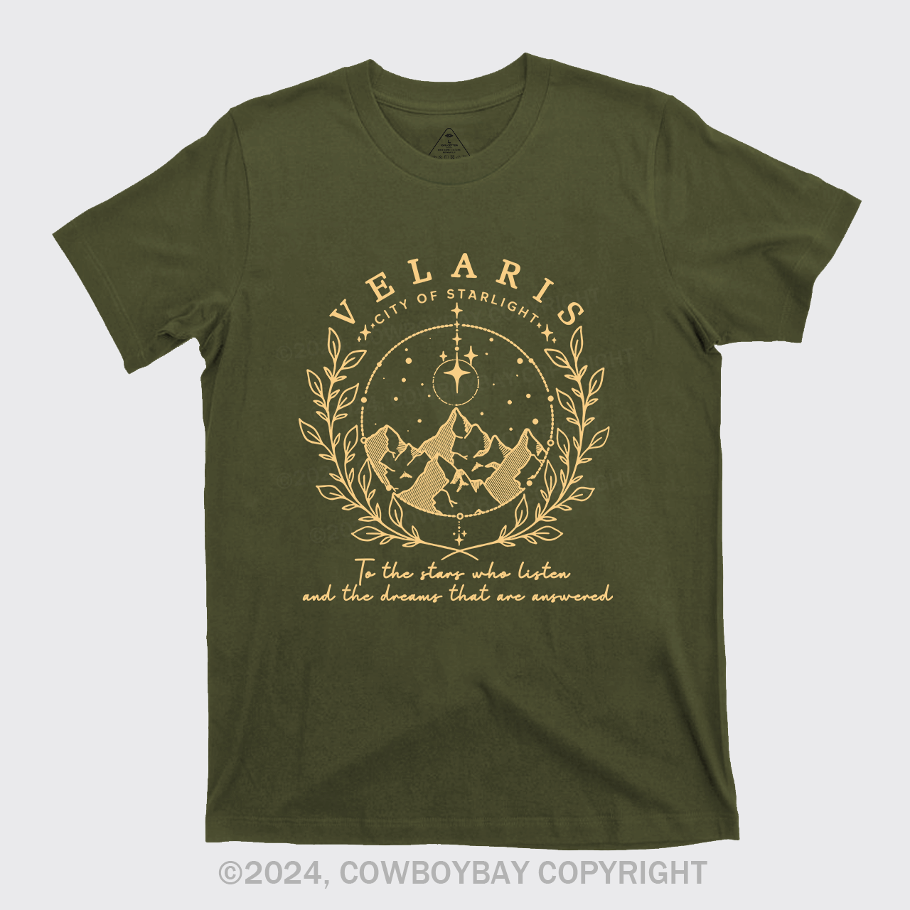 Velaris City Of Starlight Western Cowboy T-Shirts