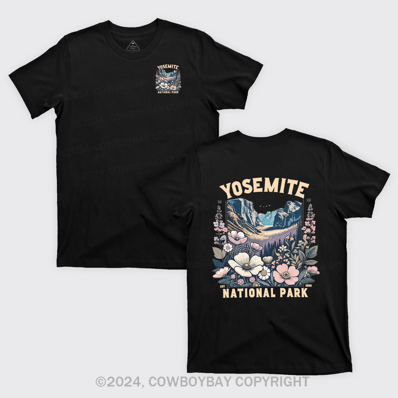 Yosemite National Park Wildflower T-Shirts