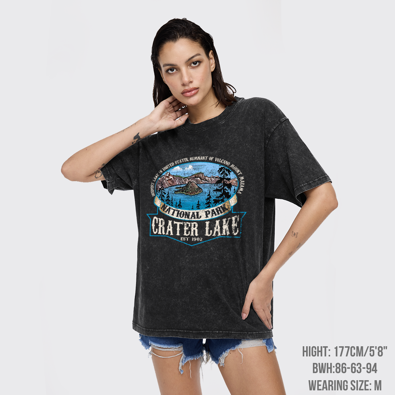 Crater Lake National Park Garment-dye Tees