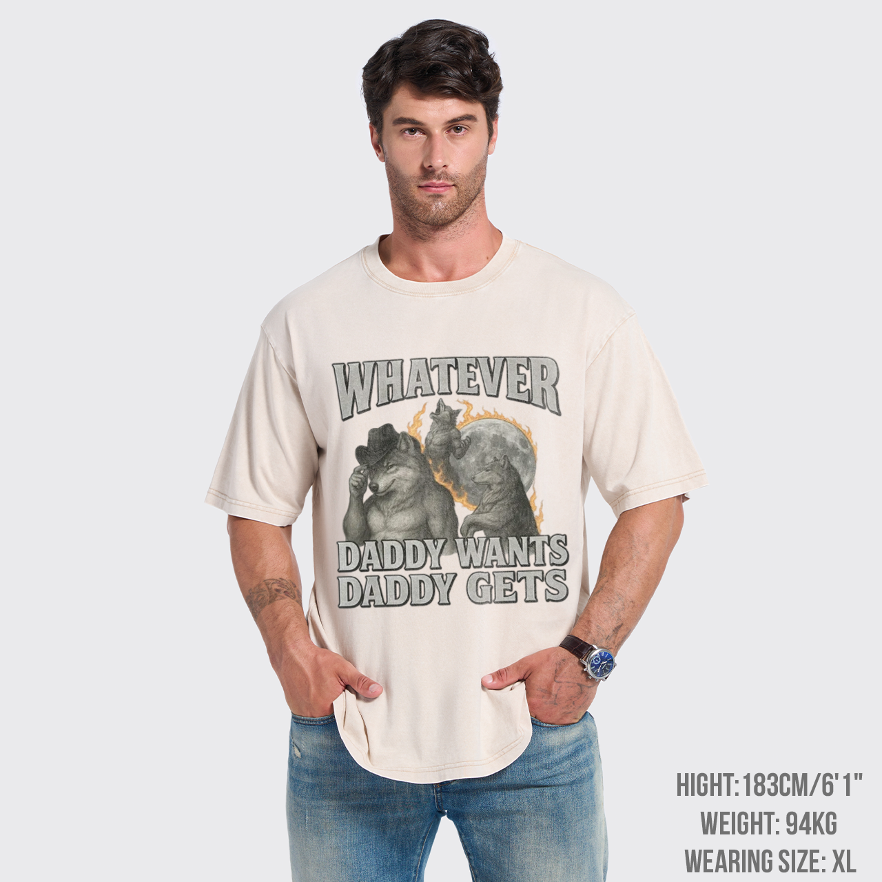 What Ever Daddy Wants Daddy Gets Garment-dye Tees