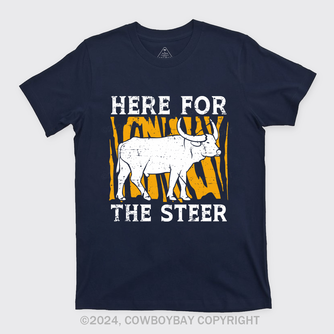 Bull In Arena Steer Wrestler T-Shirts