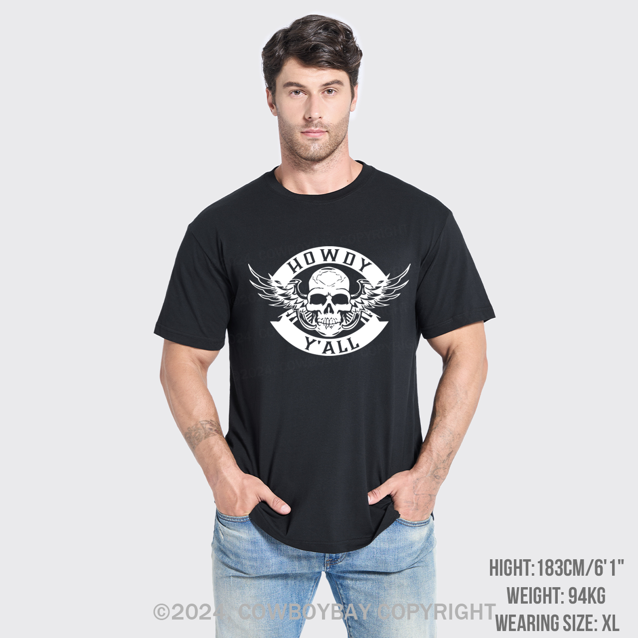 Howdy Y'all Logo T-Shirts