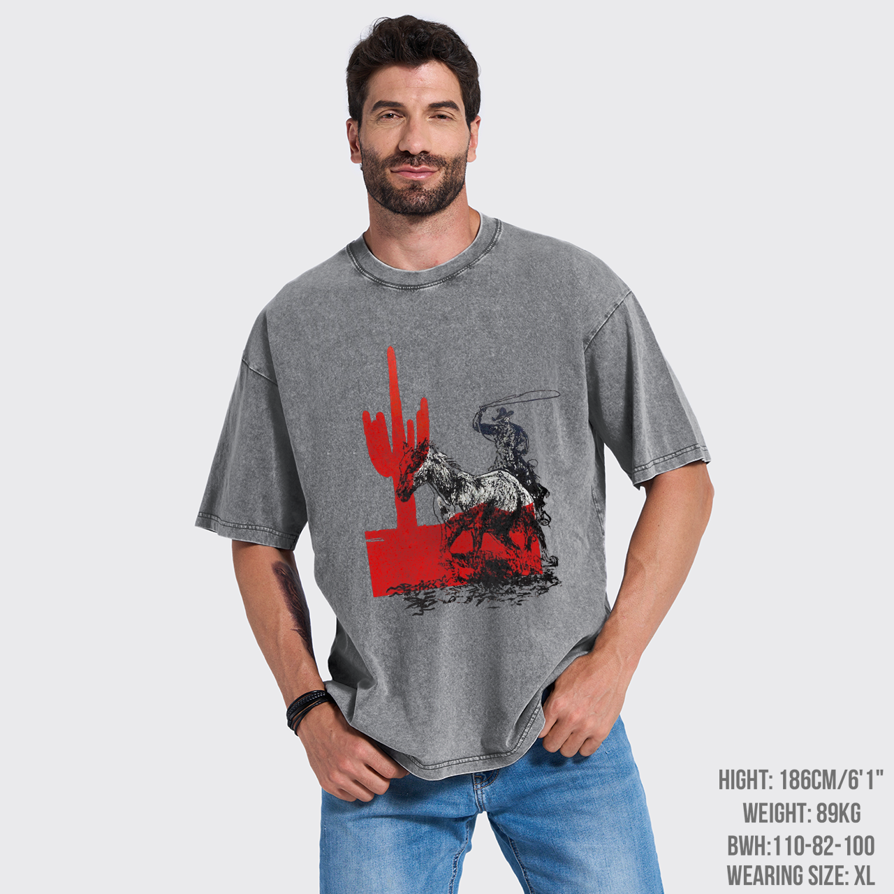 Cactus Rodeo Adventure Garment-dye Tees