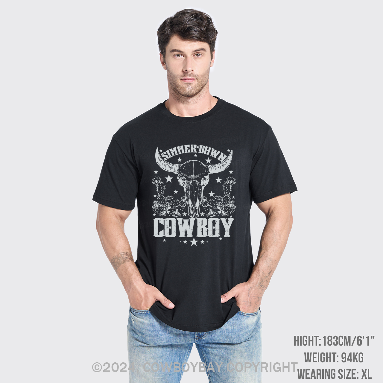 Simmer Down Cowboy T-Shirts