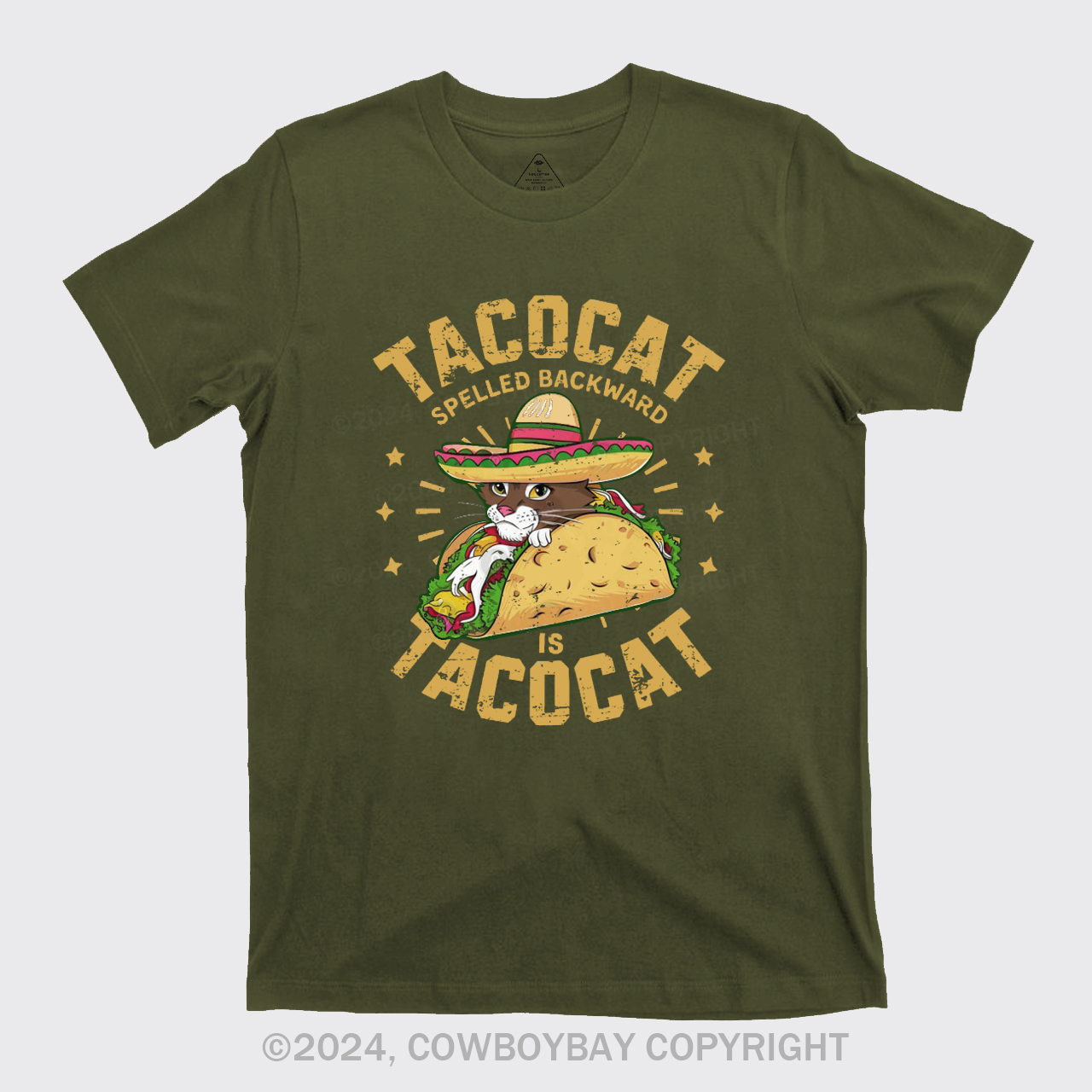 Tacocat Spelled Backward Is Tacocat T-Shirts