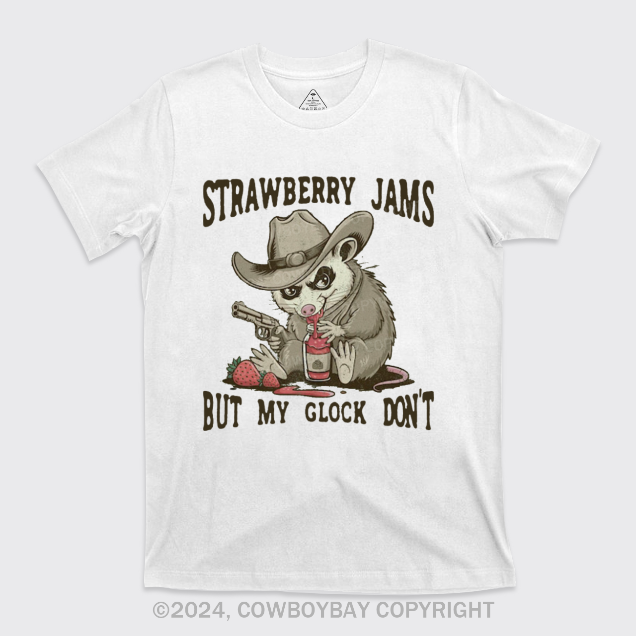 Strawberry Jams But My Glock Don't T-Shirts