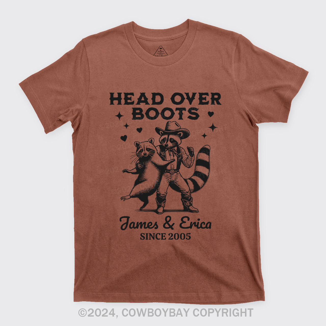 Head Over Boots Couples T-Shirts