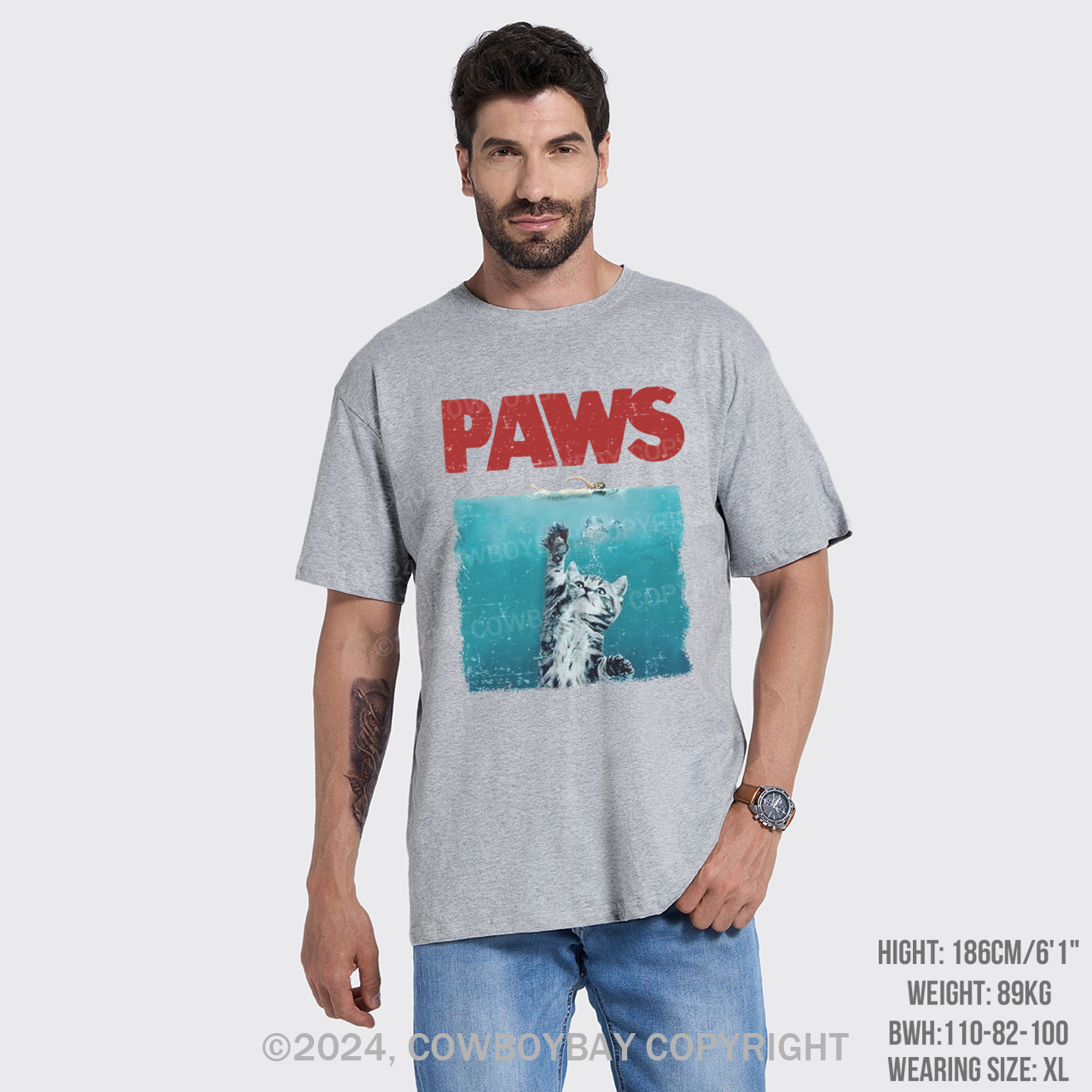 Paws Kitten Jaws T-Shirts